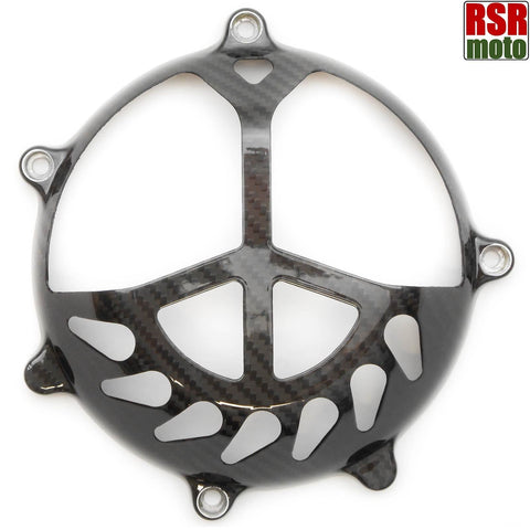 Ducati 100% Carbon Trocken Kupplungsdeckel Clutch Cover