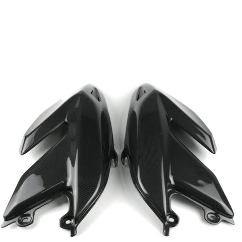 Ducati 796 1100 Hypermotard Carbon Seitenverkleidung Side Panels Cache Latéraux 1