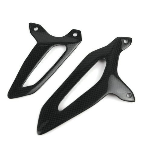 Ducati Panigale Carbon Fersenschutz Heel Plates Protection Repose Pieds 1