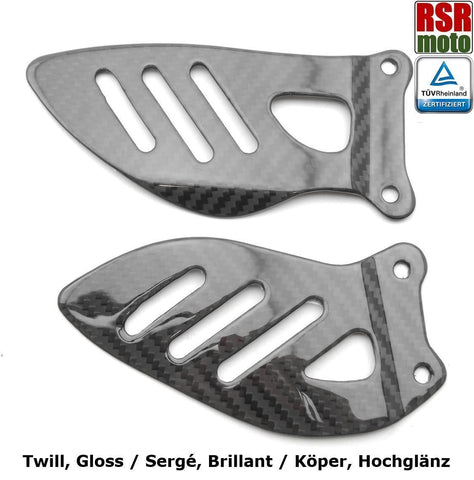 Suzuki GSXR600 750 06-10, GSXR1000 05-08 100% Carbon Fersenschutz Fersenschoner.