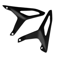 Ducati  Streetfighter V4 100% Carbon Fersenschutz Satin  Repose Pied Heel Plates. 2025