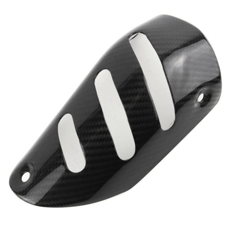 BMW K1300S K1300R 100% Carbon Auspuff Hitzeschild.