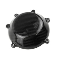 Ducati 100% Carbon Trocken Kupplungsdeckel Geschlossen Köper Glänzend.
