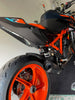 KTM 1290 Super Duke 2020+ 100% Carbon Heckverkleidung Unter Sitz Matt